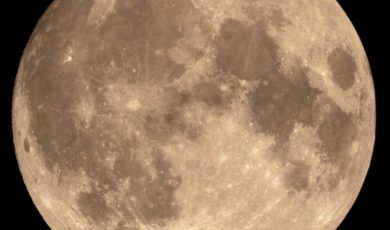 La super pleine lune en Vierge