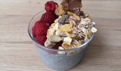 Pudding de chia du petit déj au goûter